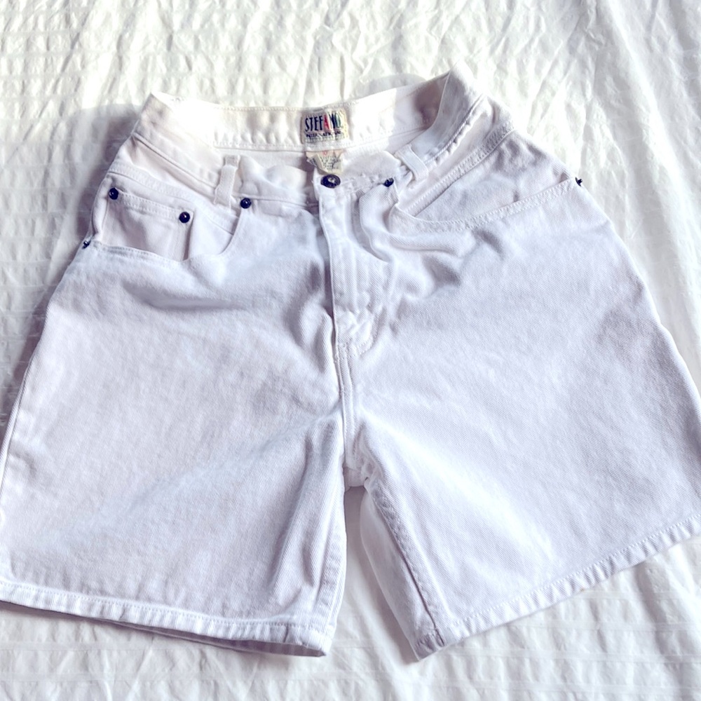 White Denim shorts SIZE 10